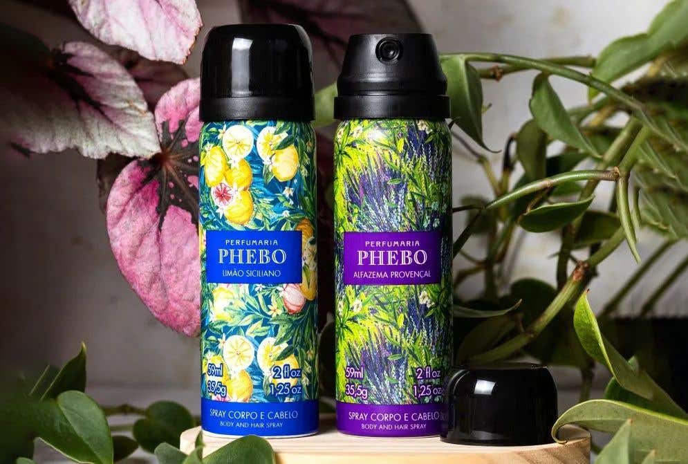 Spray para perfumar cabelo e corpo: conheça o lançamento da phebo!