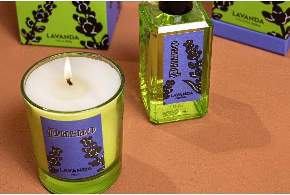 Com quais ambientes a vela de lavanda combina?