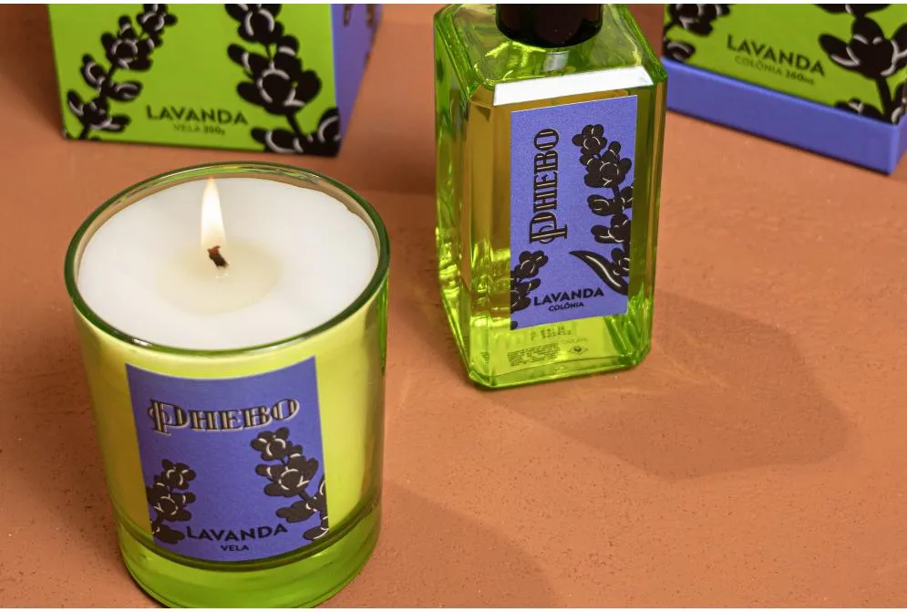 Com quais ambientes a vela de lavanda combina?
