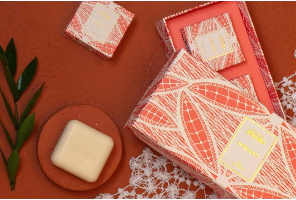 Kit 3 sabonetes da Phebo: ideal para presente