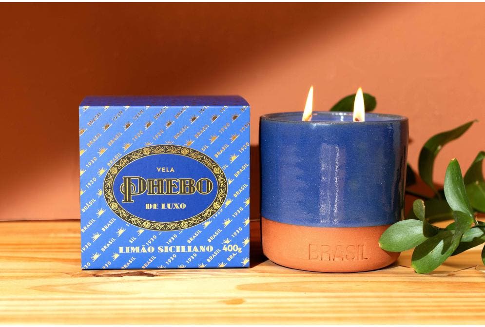 Vela cerâmica de limão siciiliano: o toque de frescor que sua casa precisa