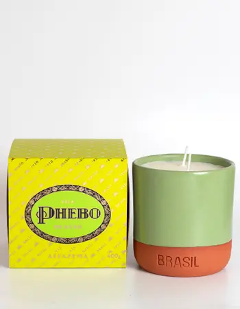 Vela Perfumada Cerâmica Ícones | Alfazema 400g