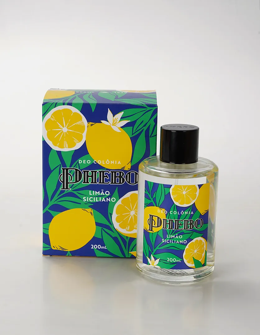 Colônia Phebo Limão Siciliano 200ml