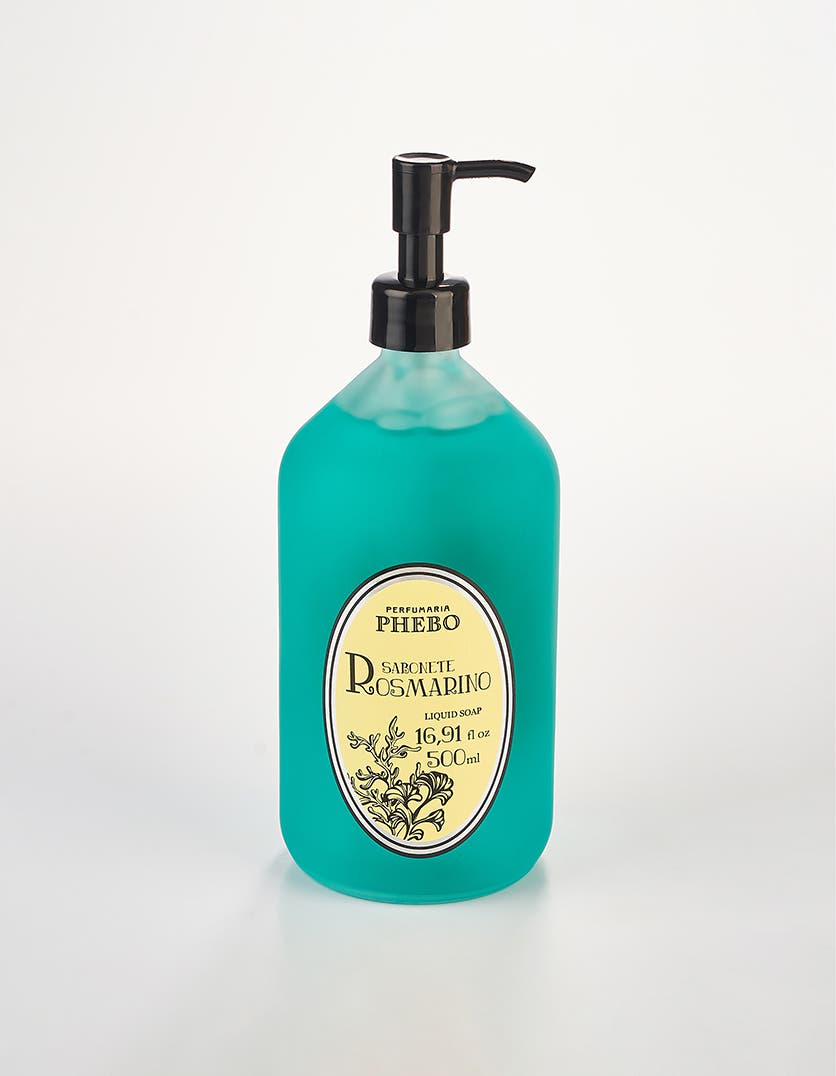 Sabonete Liquido Phebo Rosmarino 500ml 
