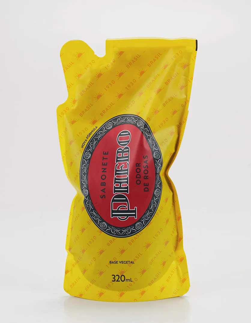 Refil Sabonete Líquido de Glicerina Phebo Odor de Rosas 320ml