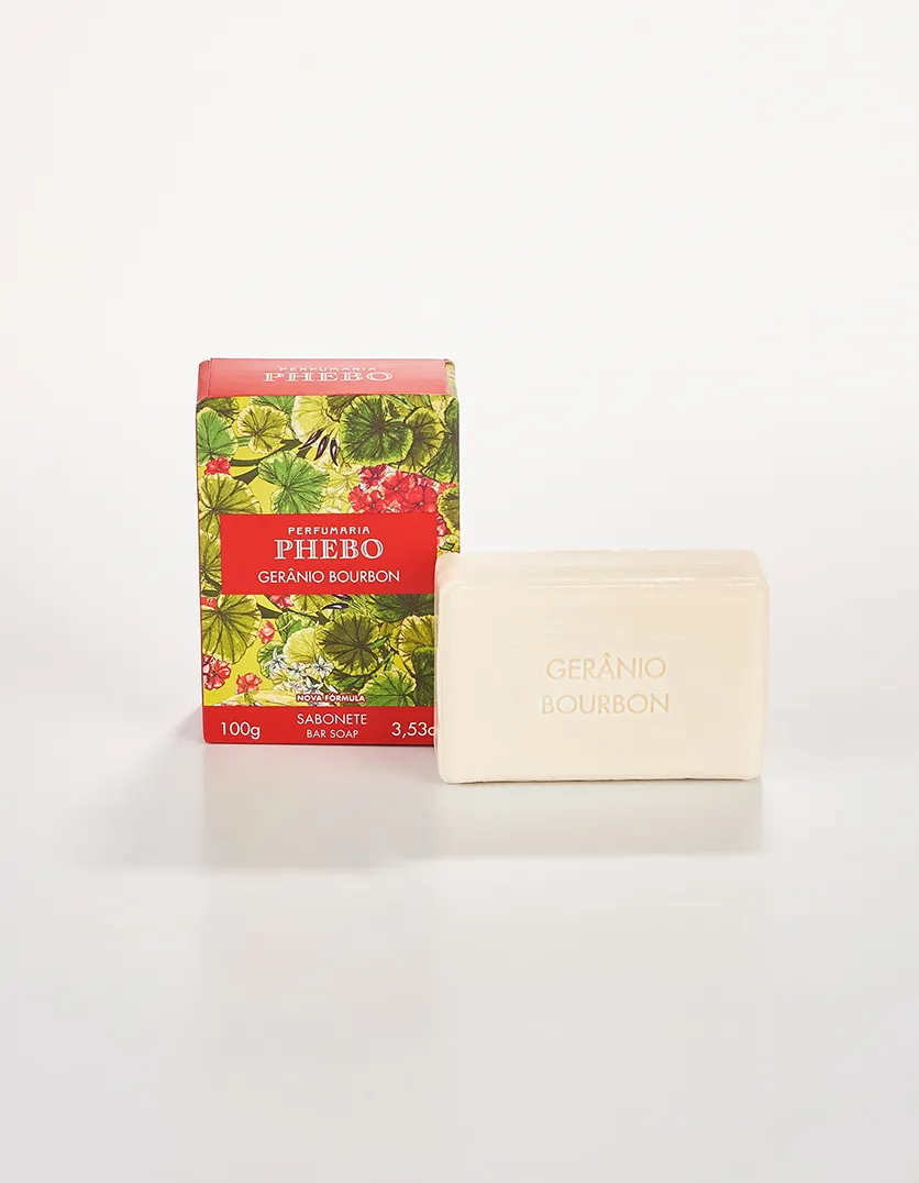 Sabonete em Barra Phebo Gerânio Bourbon 100g
