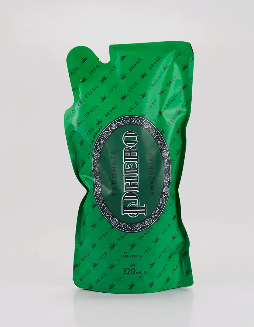  Refil Sabonete Líquido de Glicerina Phebo Amazonian 320ml