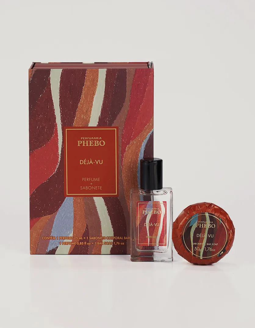 Kit Mini Perfume & Sabonete Déjà-vu 