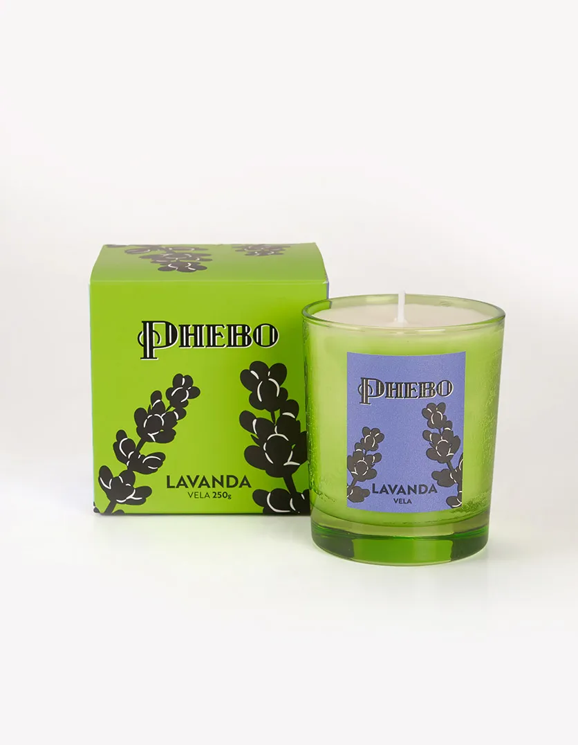Vela Águas Lavanda 250g