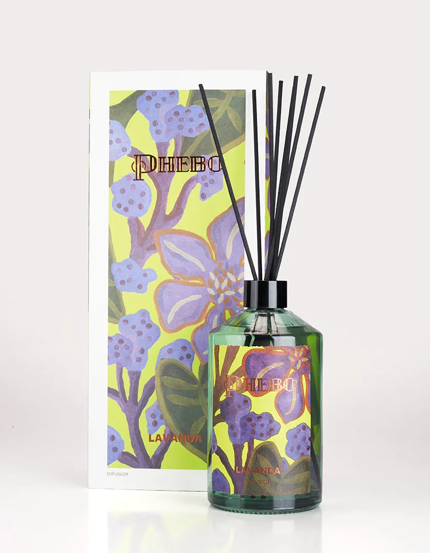 Difusor de Ambientes Aromáticos Lavanda 450ml 