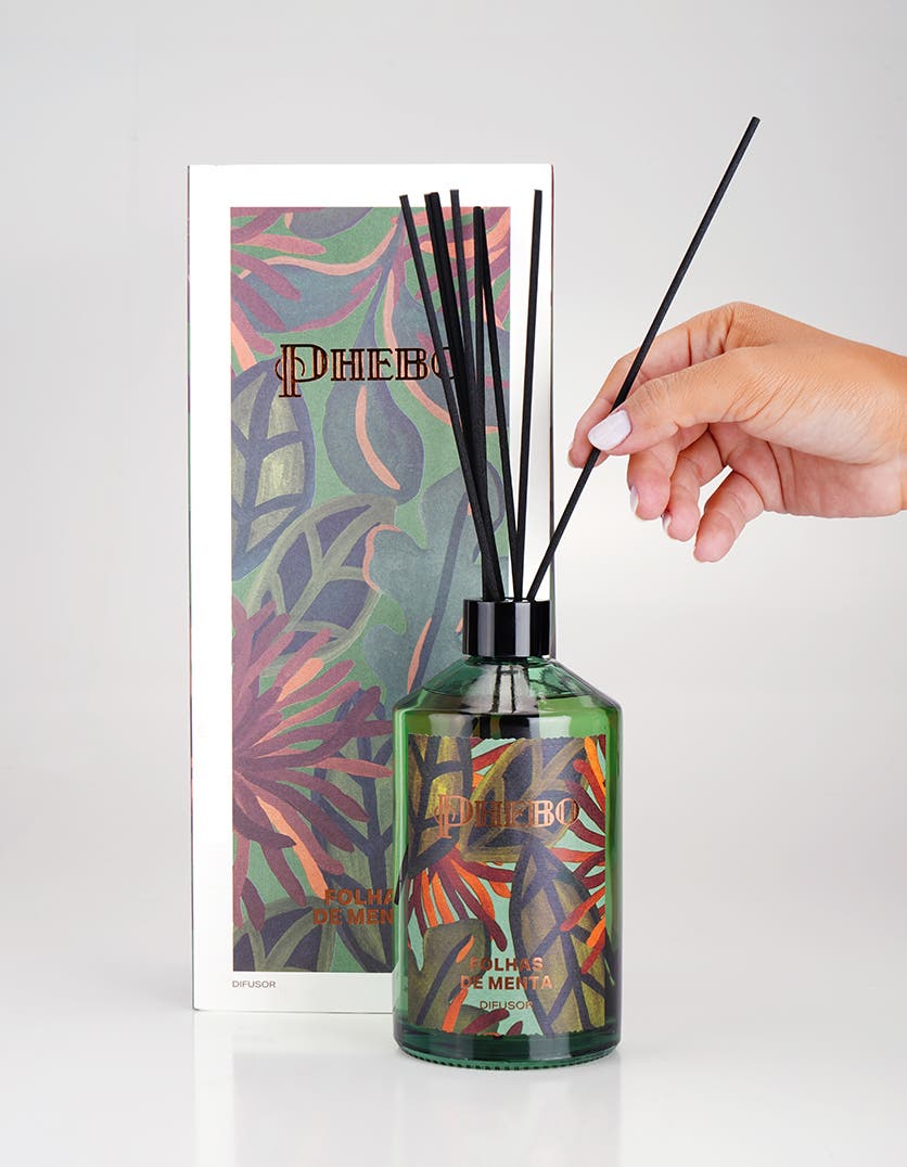 Difusor de Ambientes Aromáticos Folhas de Menta 450ml | Perfumaria